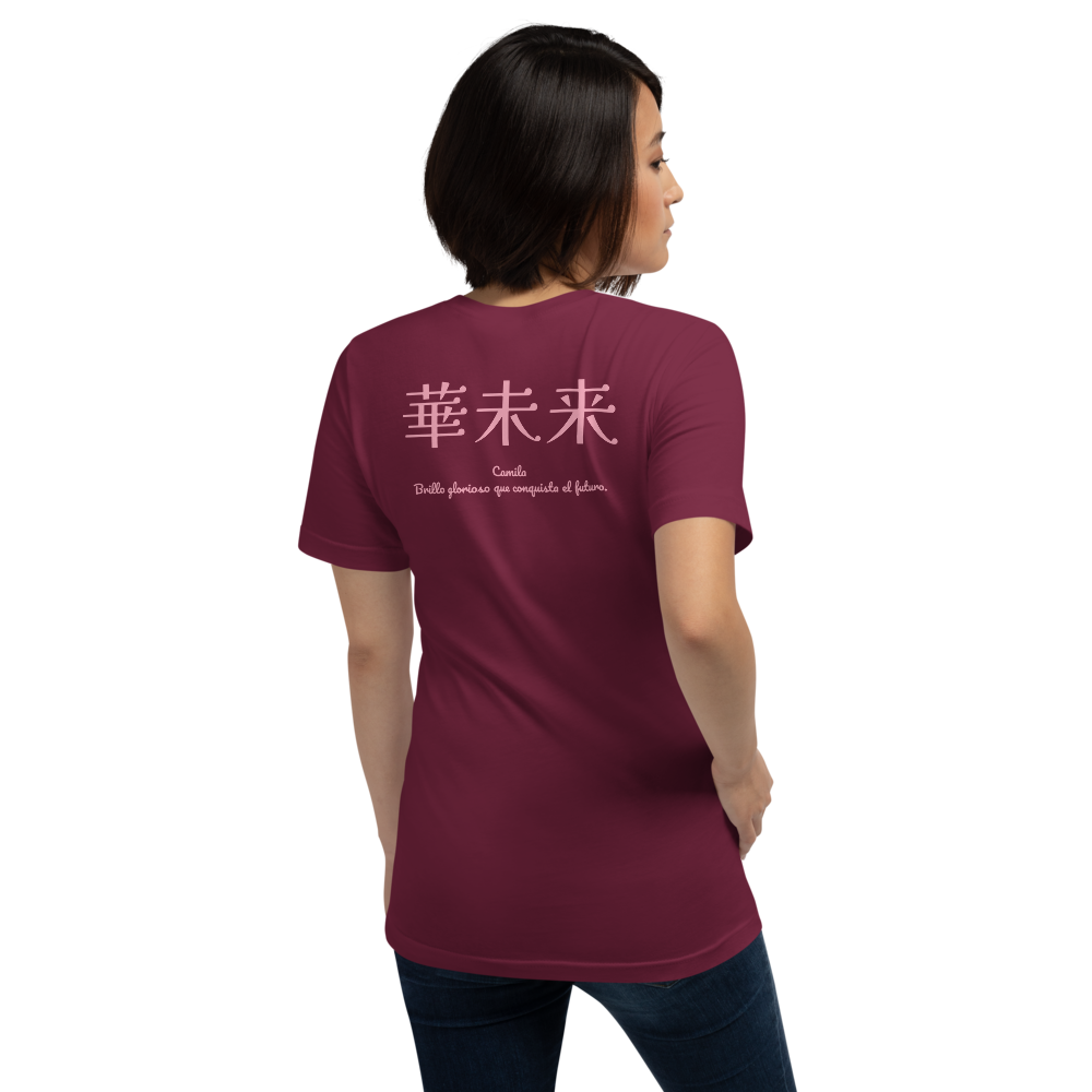 Camiseta con tu nombre en KANJI